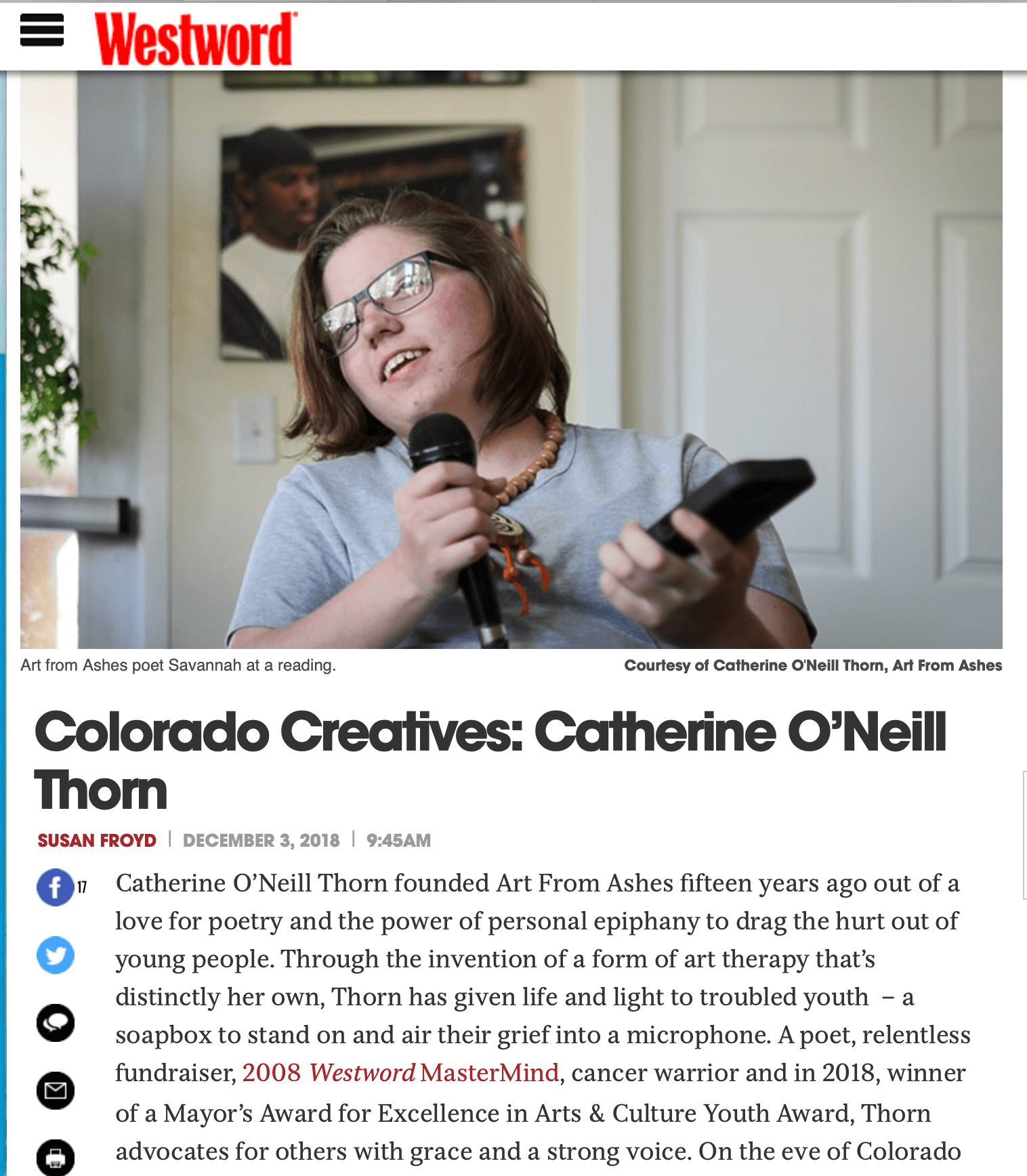 2018 Westword Article