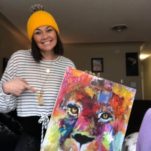 Laura Peña Painting